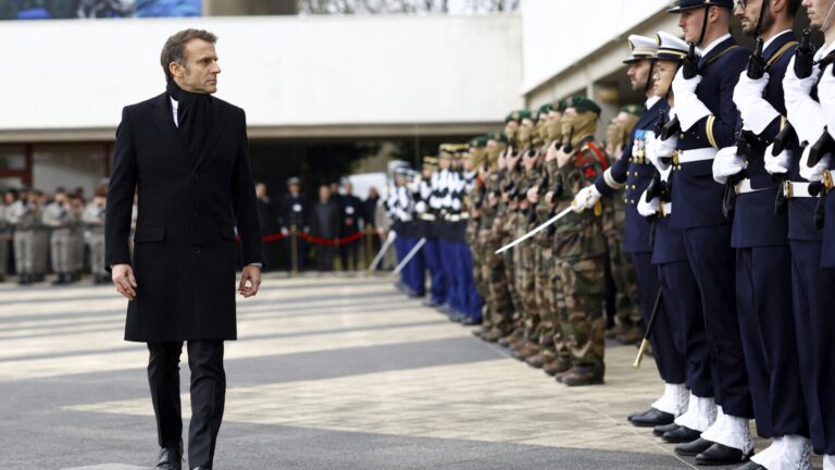 Macron tells Europe to wake up and spend more on defense as Trump takes office